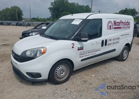 2015 Ram Promaster City Tradesman z USA, uszkodzony, nr VIN ZFBERFAT1F6A82565